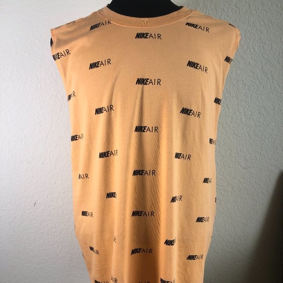 Nike Air Tank Top Size 2X Color Orange - Picture 1 of 12